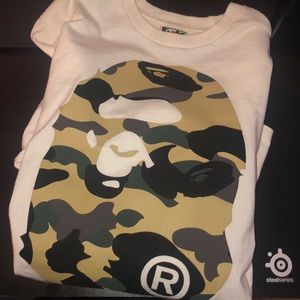 BAPE camp head long sleeve